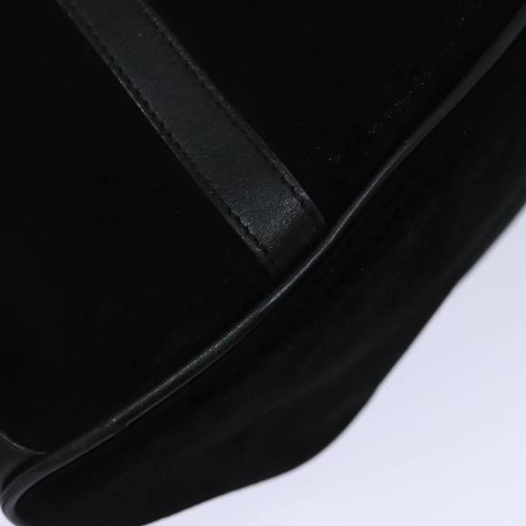 GUCCI Bamboo Hand Bag Suede Black 002 1084 200047 Auth yk13665 - Picture 16 of 16